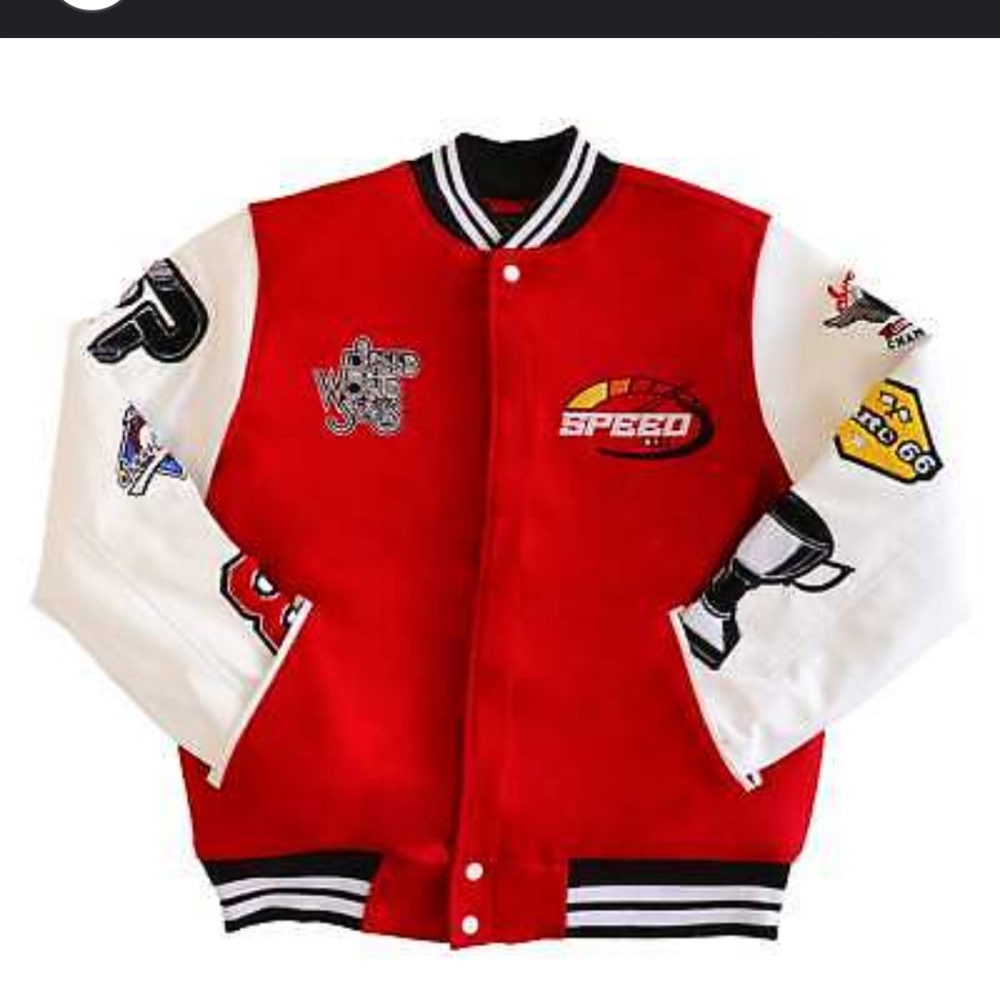 Focus Speed World Series Racing Varsity Jacket with Patches